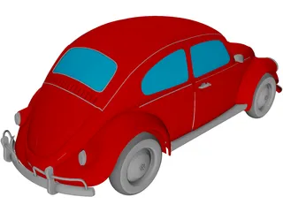 Volkswagen Beetle 3D Model