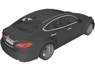 Infiniti M56S 3D Model