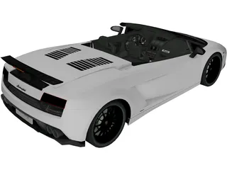 Lamborghini Gallardo LP570 Spyder 3D Model