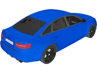 Audi RS6 (2008) 3D Model