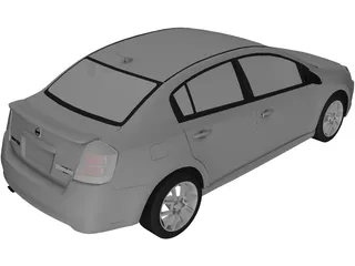 Nissan Sentra (2010) 3D Model