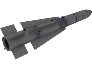 AIM-54 Phoenix Missile 3D Model