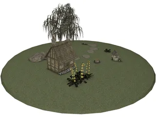 Garden 3D Model