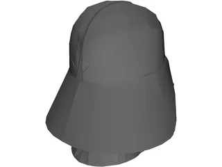 Star Wars Darth Vader Mask 3D Model