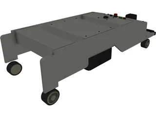 Automatic Guided Vehicle CREFORM 3D Model