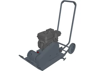 Vibrating Plate 3D Model