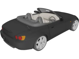 Honda S2000 3D Model