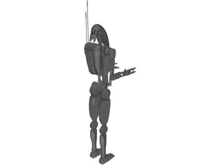 Star Wars B1 Battle Droid 3D Model