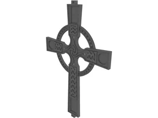 Celtic Cross 3D Model