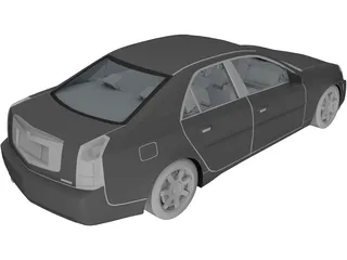 Cadillac CTS 3D Model