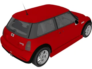 Mini Cooper S 3D Model