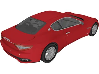 Maserati Granturismo 3D Model