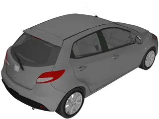 Mazda 2 3D Model