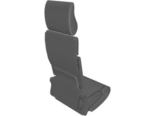 Coach Seat 3D Model