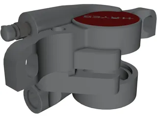 Hayes Disk Brake Caliper 3D Model