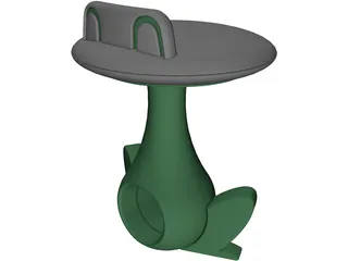 Froggy Barstool 3D Model