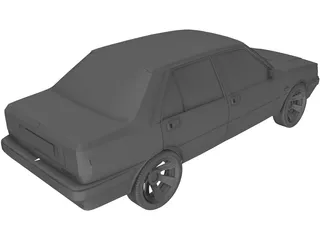 Lancia Prisma 1600 3D Model
