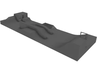 Skatepark Compact 3D Model