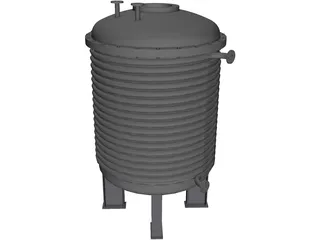 Mixing Boiler 3D Model