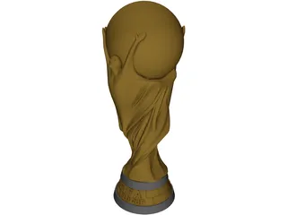 FIFA World Cup Trophy 3D Model