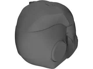 Ironman Helmet 3D Model