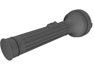 Flashlight 3D Model