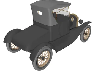 Ford T 3D Model