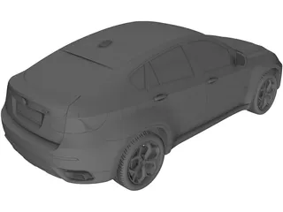 BMW X6 3D Model