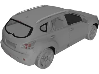 Nissan Qashqai (2009) 3D Model