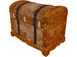 Treasure Chest 3D Model