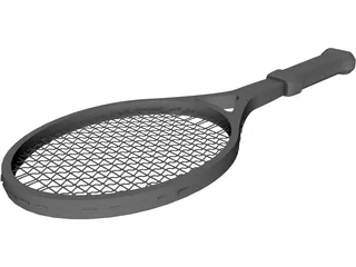 Tennis Racket 3D Model