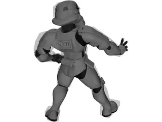 Star Wars Stormtrooper 3D Model