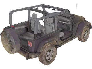 Jeep Wrangler 3D Model