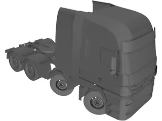 Mercedes-Benz Titan Truck 3D Model