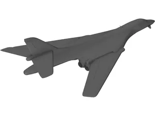 Rockwell B-1B Lancer 3D Model