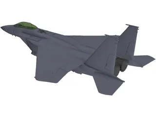 McDonnell Douglas F-15E 3D Model