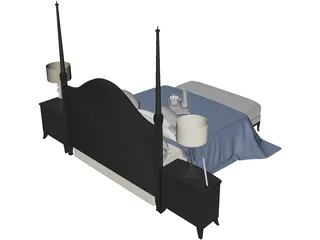 Bed 3D Model