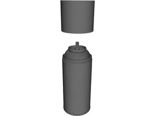 Spray Can 3D Model