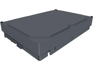 Seagate HDD 3D Model