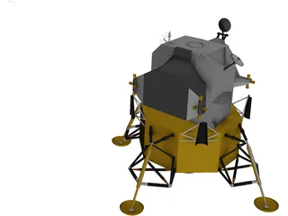 Apollo Lunar Module 3D Model