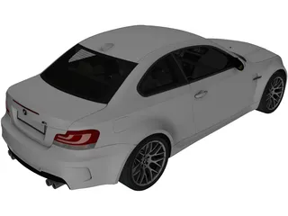 BMW 1 Series M Coupe (2011) 3D Model