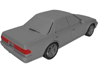 Toyota Mark II (X81) 3D Model