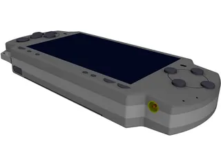 Sony PlayStation Portable Slim (2004) 3D Model