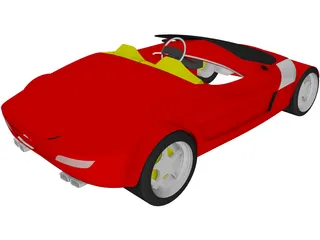 Car Concept 3D Model