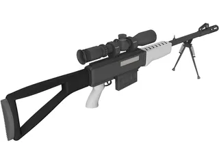 Rifle 3D Model