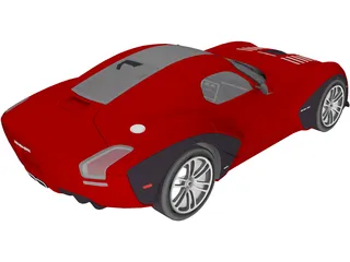 Devon GTX Prototype 3D Model