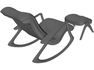 Armchair 3D Model