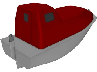 Life Boat 3D Model