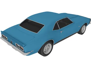 Chevrolet Camaro SS (1967) 3D Model