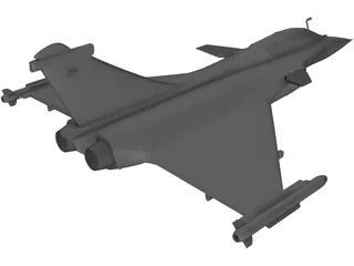 Dassault Rafale 3D Model